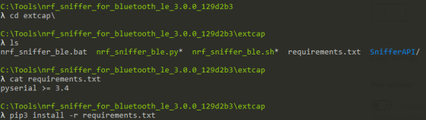 How to install BLE Sniffer on nRF52840 Dongle and run it – JimmyIoT